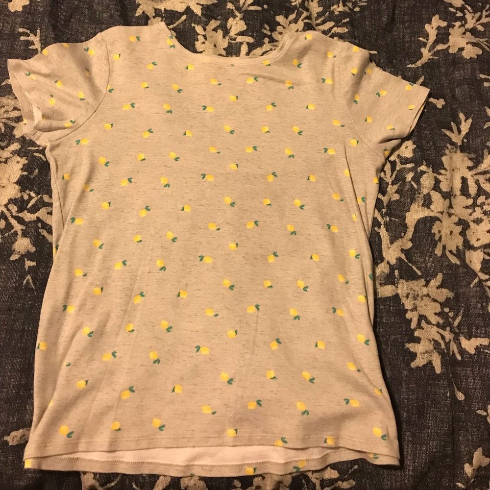 Croft and Barrow Shirt With Lemons